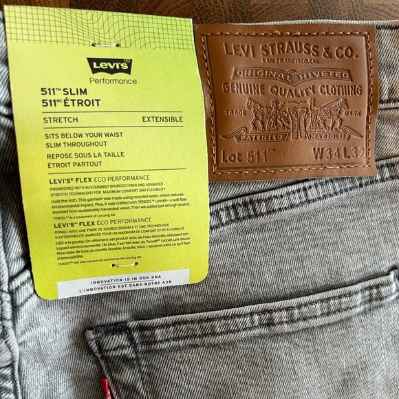 Levi's Flex 511 Denim Jeans - Picture 4 of 6